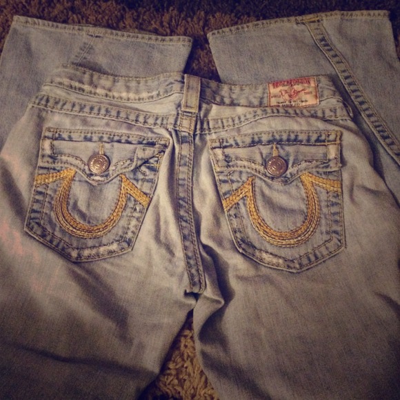 True Religion Rainbow Joey Jeans!