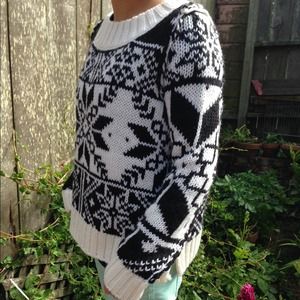 FP Snowflake Pullover sweater (price is firm)