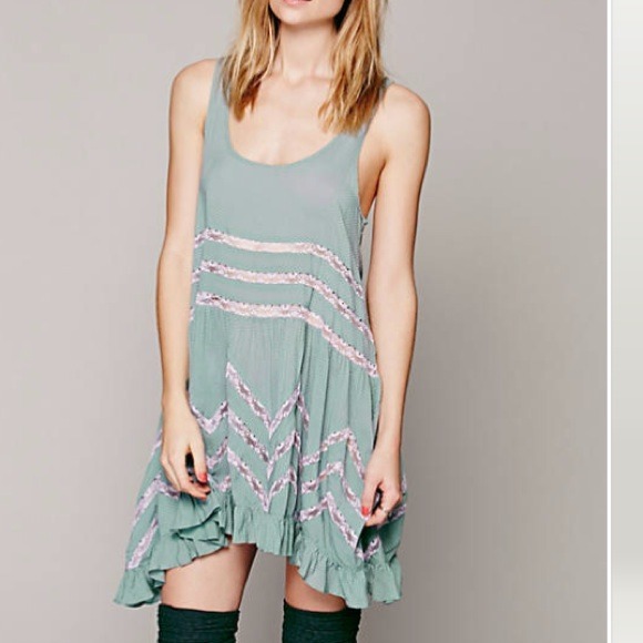 FP hazy teal slip