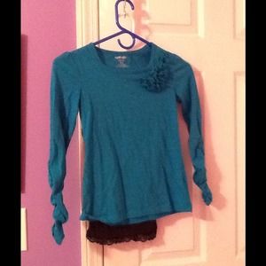 Teal long sleeve