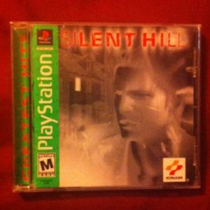Silent hill play station 1 game