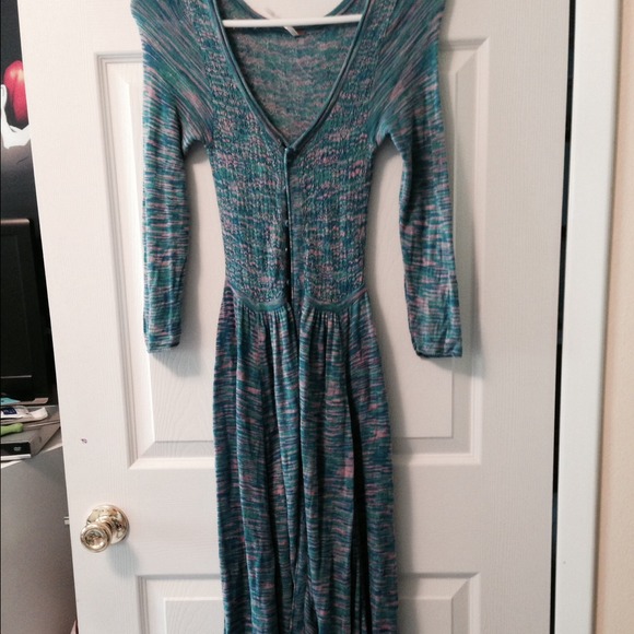 Free People Long Cardigan