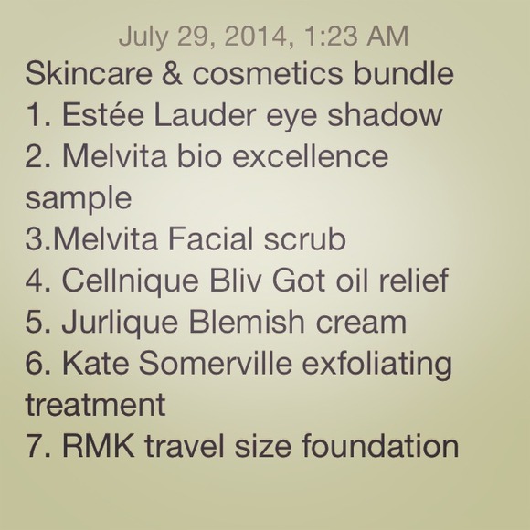 Skincare & cosmetics bundle
