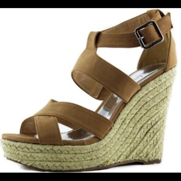 Tan wedges