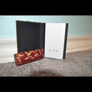 Thai silk lipstick holder and pocketbook