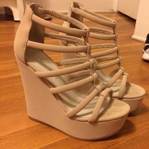 Strappy Wedges