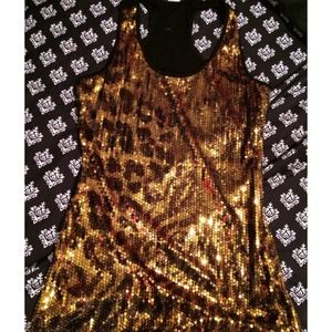 Cheetah tank top