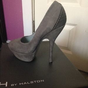 Dark Grey Heels
