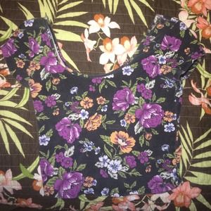 Floral Crop Top