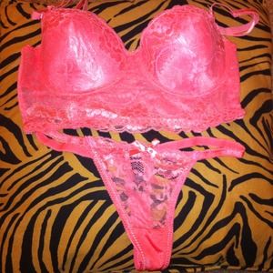 Cute lingerie and sheer top bundle