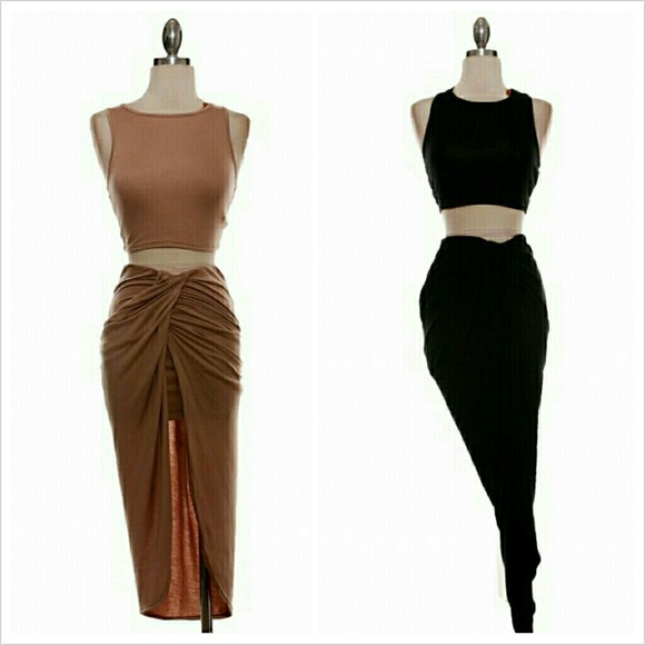 Cali Glam Boutique Dresses & Skirts - 💥 2 piece crop top and skirt💥 size Medium