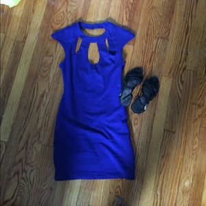 Blaque Label Cobalt Blue Bodycon Dress