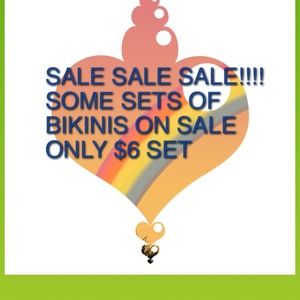 SOME SET OF BIKINIS ON SALE!!!