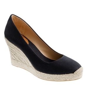 J Crew retail Seville wedge espadrilles BNIB