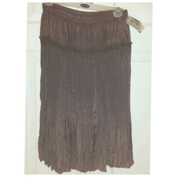 Eggplant skirt