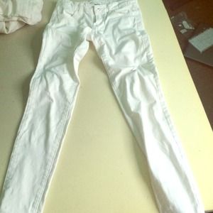 White jeggings
