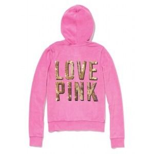 VS Limited Edition Velour Jacket Size small