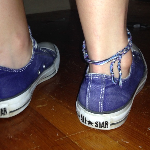 Purple all star converse - Picture 4 of 4