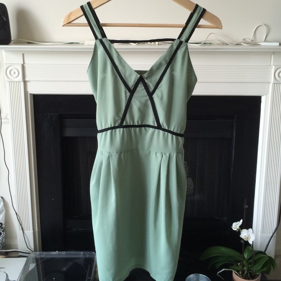 Vintage green dress
