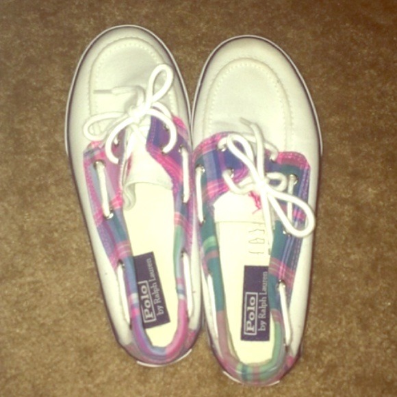 Polo Ralph Lauren boat canvas shoes