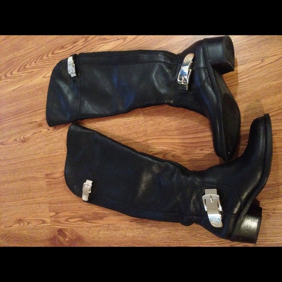 🎉🎉SOLD🎉🎉Over The Knee soft leather boots - Picture 1 of 3