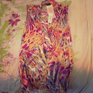 Banana Republic petite dress top.