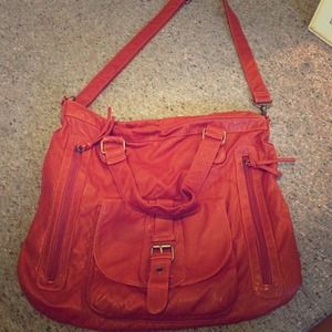 Orange messenger bag. Never used.
