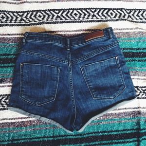 ZARA Trafaluc High Waist Denim Shorts