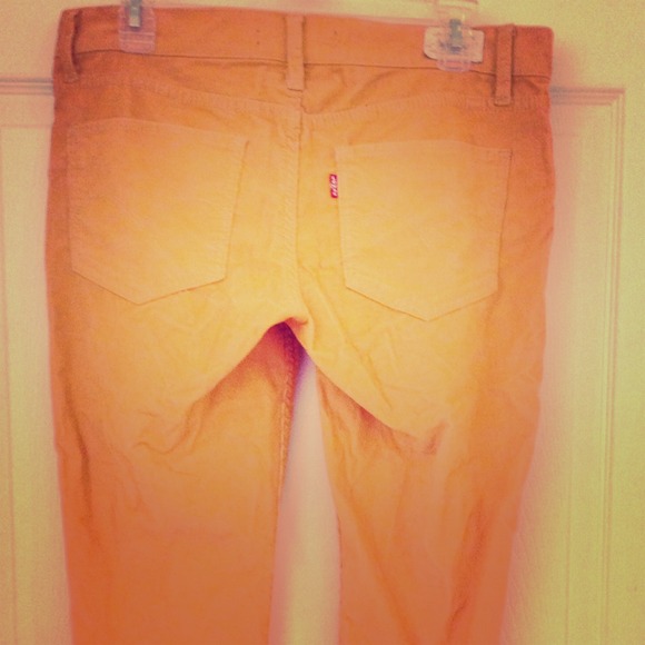 Levi Mustard Yellow Corduroy