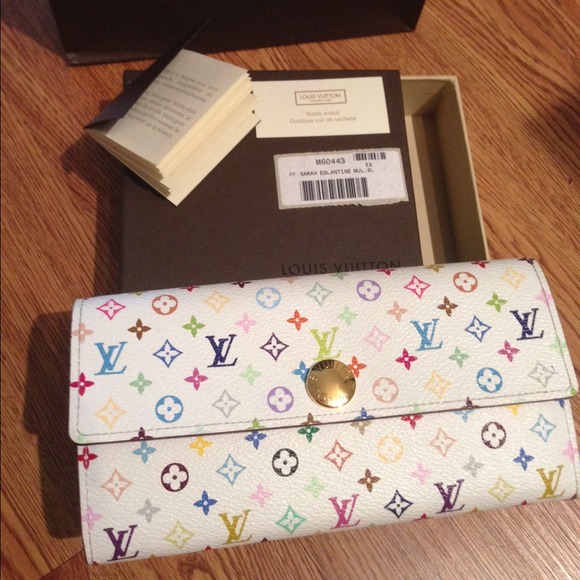 LV muticolor Sarah Wallet