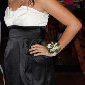 Black and white homecoming dress only worn once