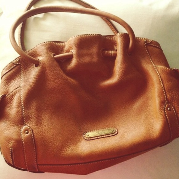 Cole Haan Camel Leather Handbag