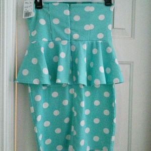 Peplum dress