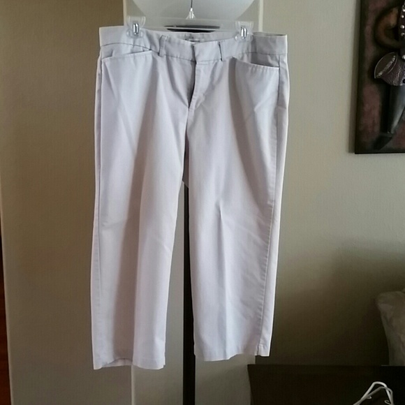 Khaki Capri pants