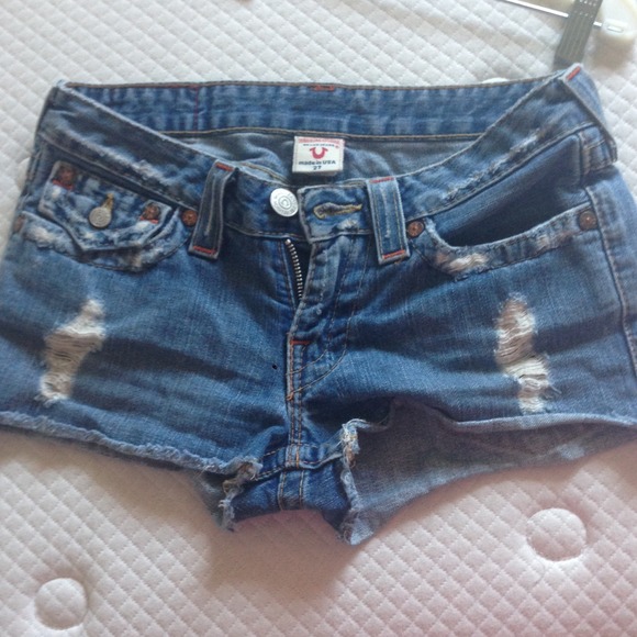 True Religion Shorts Size 27