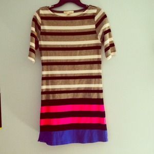 Jersey fabric dress