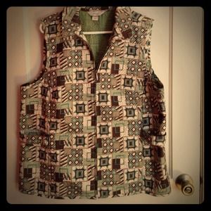 cj banks quilted vest