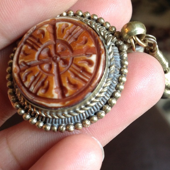 Vintage boho earrings - Picture 4 of 4