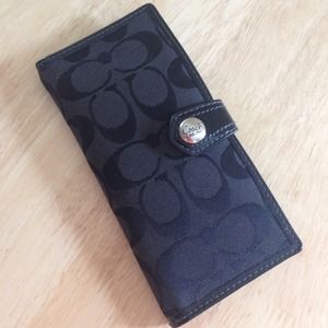 Authentic coach wallet