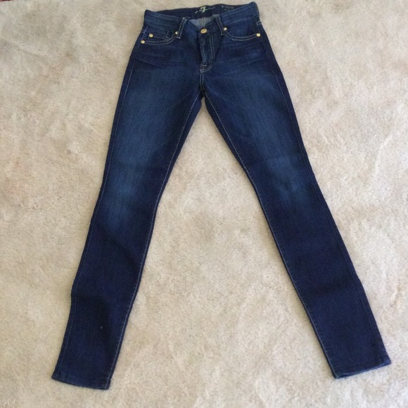 7 for all Mankind Denim - 7 for all mankind jeans mid rise- skinny