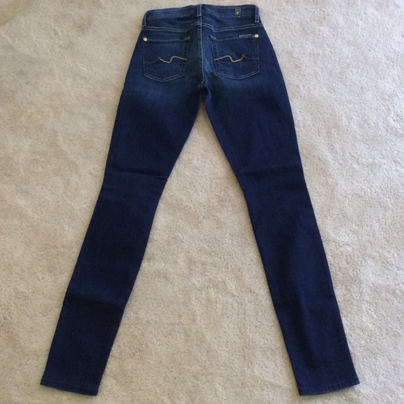 7 for all mankind jeans mid rise- skinny - Picture 2 of 2