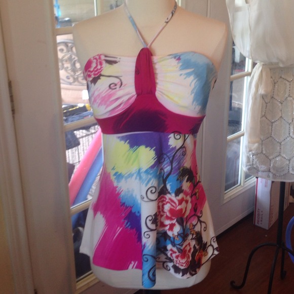 Cute colorful fun halter
