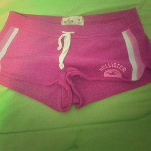 Pink Hollister shorts