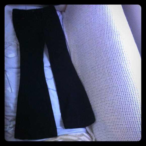 J brand "The Doll" black trouser jeans