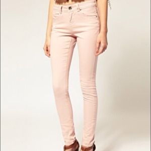 Light Pink Skinny Jeans