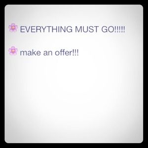 Everything must go!!!!!
