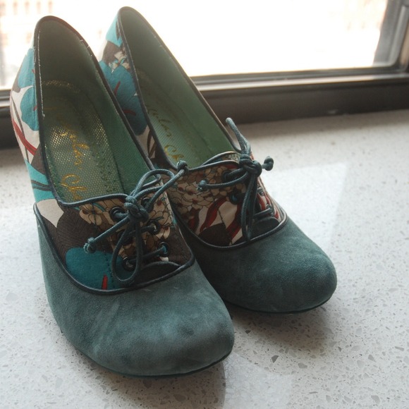 Irregular Choice Shoes - Irregular Choice Shoes w Funky Chinese Print