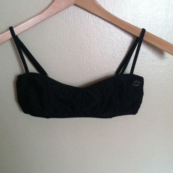 Black billabong baithing suit top