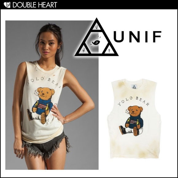 [Unif] collection 2 "yolo bear" tank - Picture 2 of 3