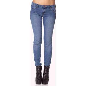 Medium Wash Denim Skinny Jeans